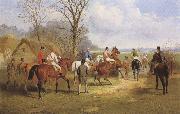 John sturgess Going to Post,Jumping the Brook,Crossing thte Road,and The Run in (mk37) France oil painting artist